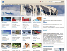 Tablet Screenshot of fibertex.com